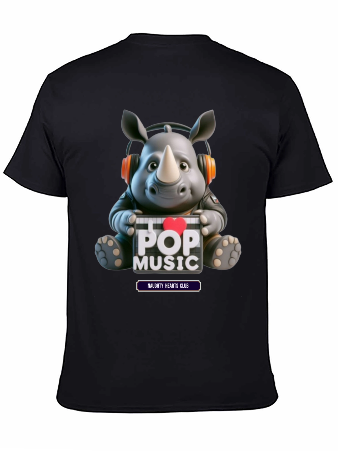 Pop Music Rhino Tee