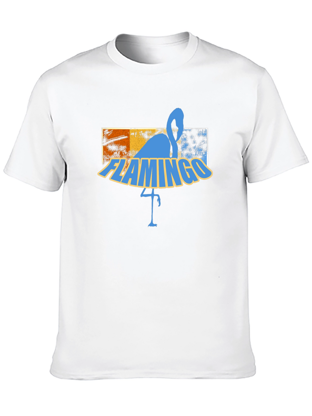 Retro Flamingo Graphic Tee - Cool Summer Vibes