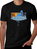 Retro Flamingo Graphic Tee - Cool Summer Vibes