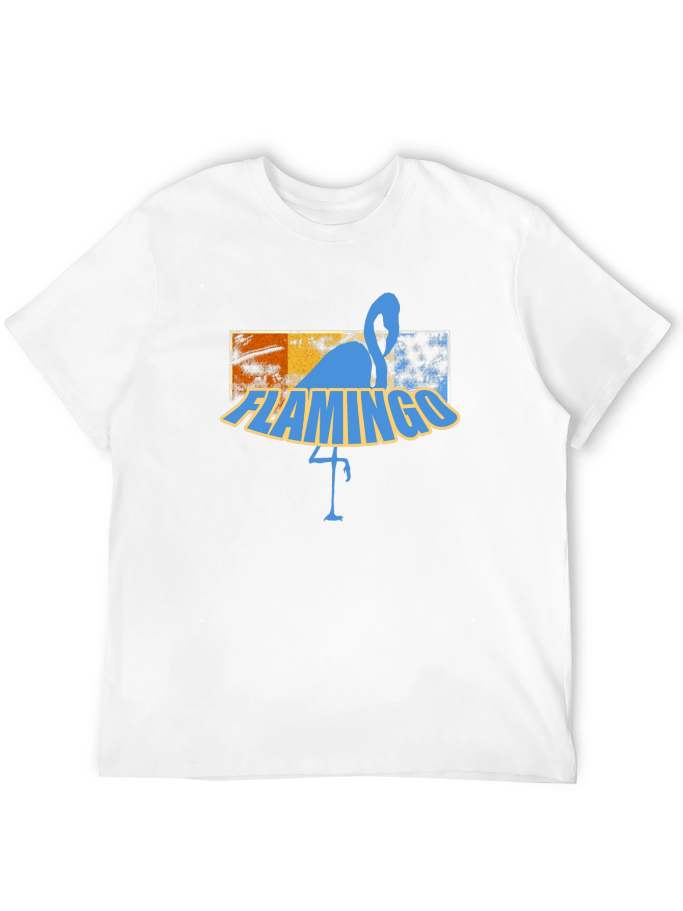 Retro Flamingo Graphic Tee - Cool Summer Vibes