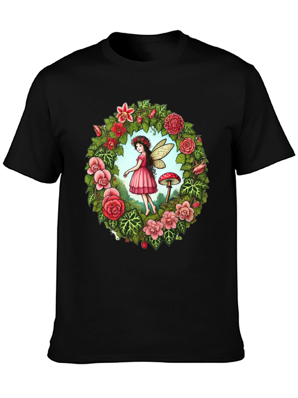 Fairy Ring Graphic Tee - Nature Lover T-Shirt