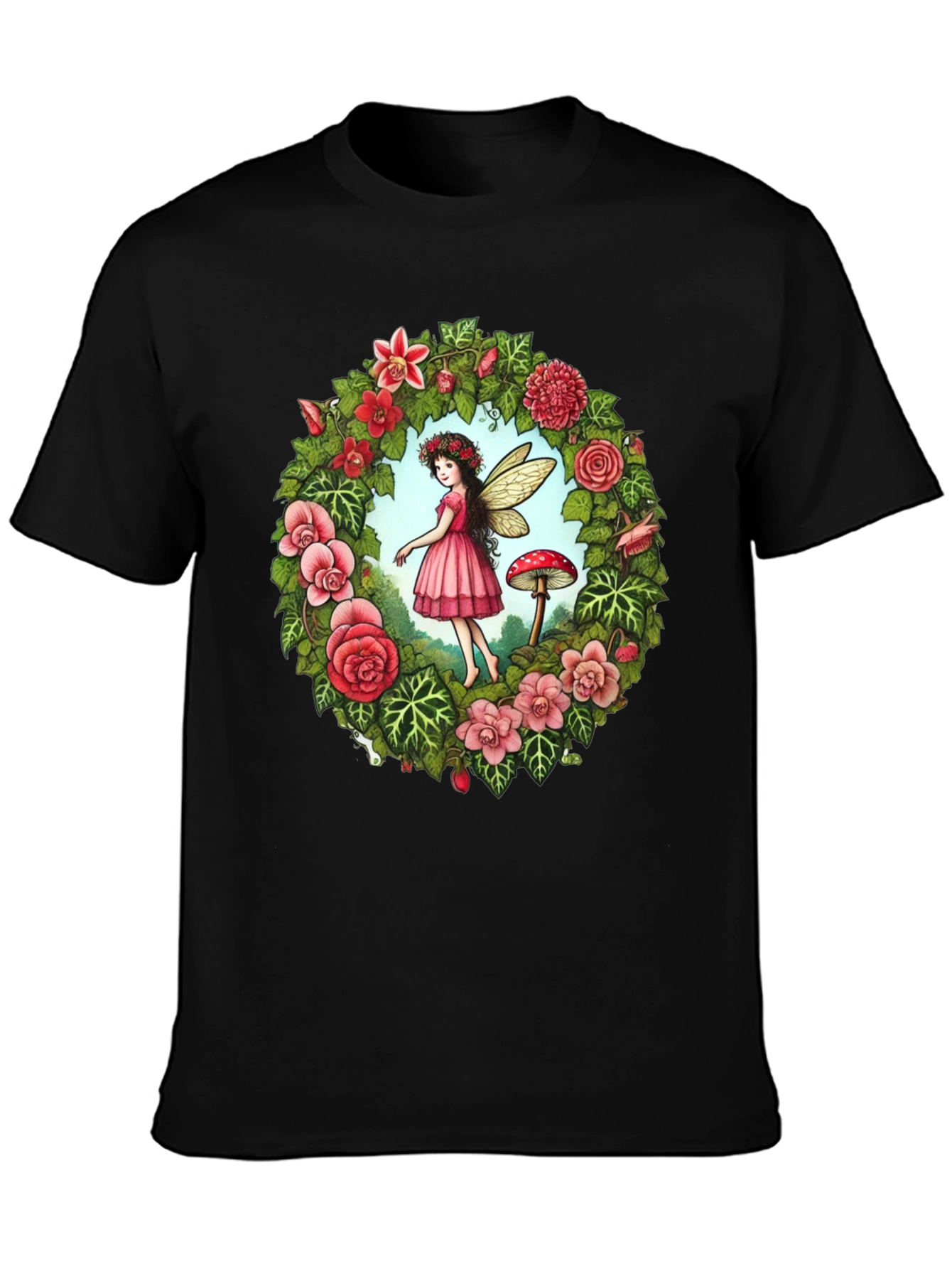 Fairy Ring Graphic Tee - Nature Lover T-Shirt
