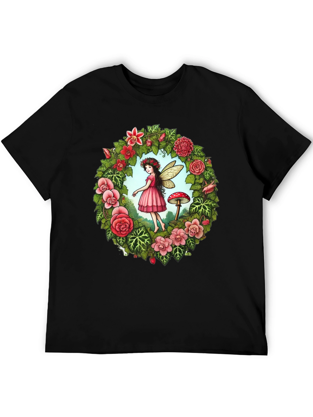 Fairy Ring Graphic Tee - Nature Lover T-Shirt