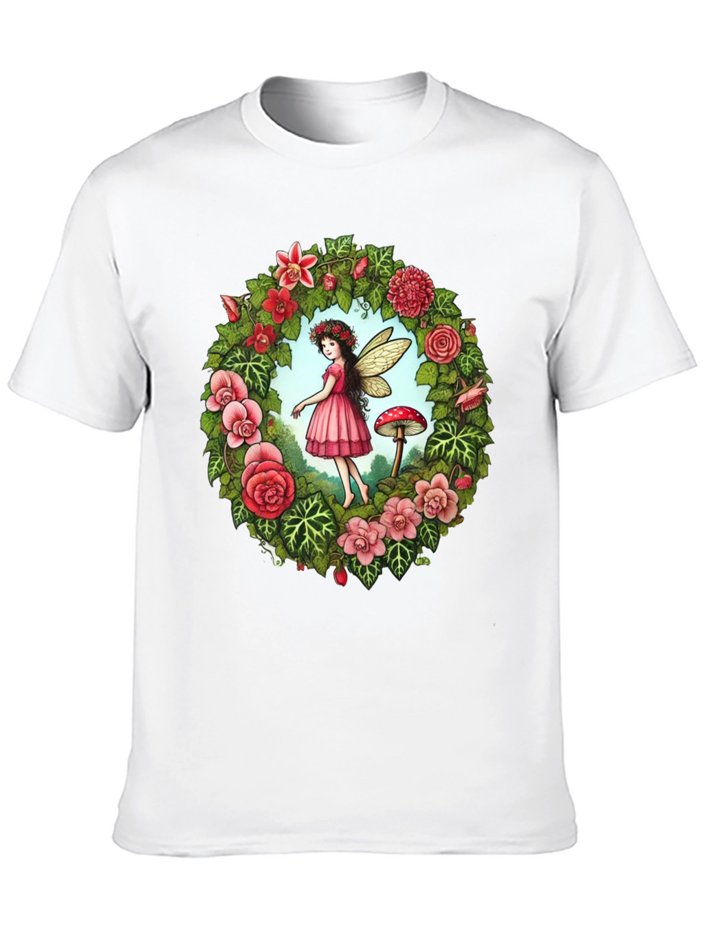 Fairy Ring Graphic Tee - Nature Lover T-Shirt