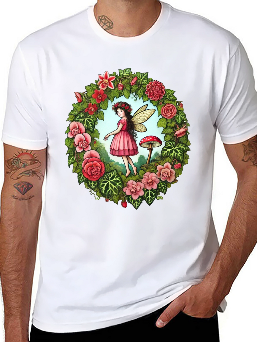 Fairy Ring Graphic Tee - Nature Lover T-Shirt