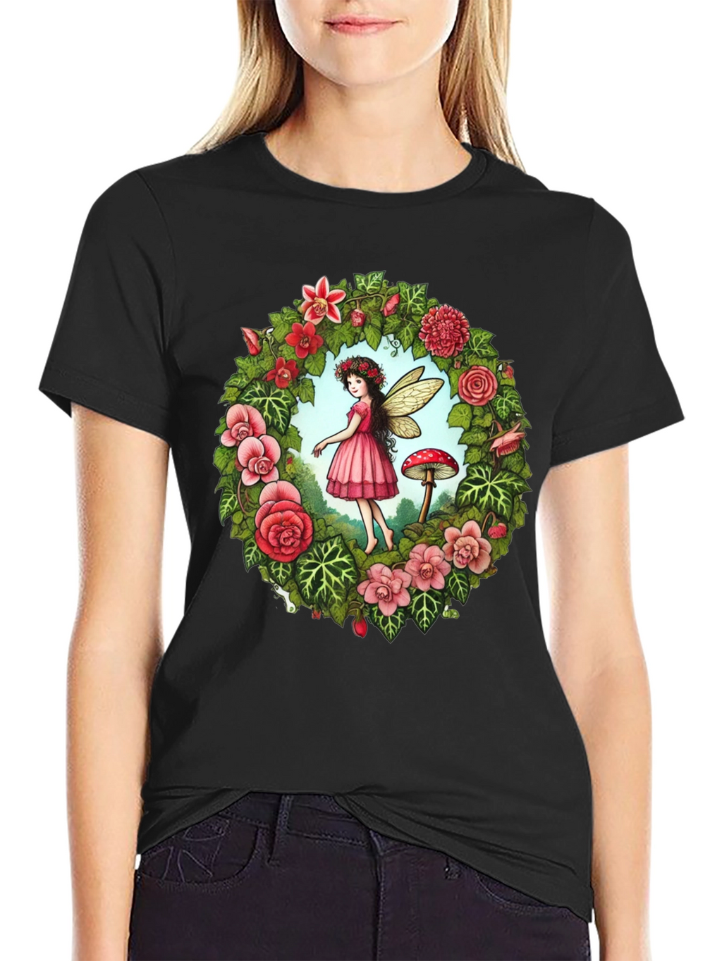 Fairy Ring Graphic Tee - Nature Lover T-Shirt