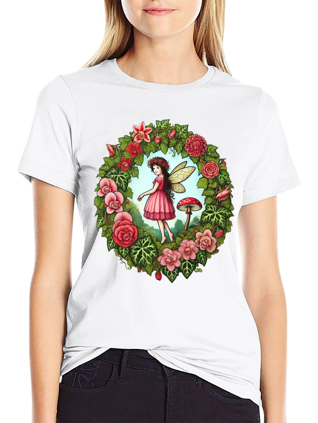 Fairy Ring Graphic Tee - Nature Lover T-Shirt