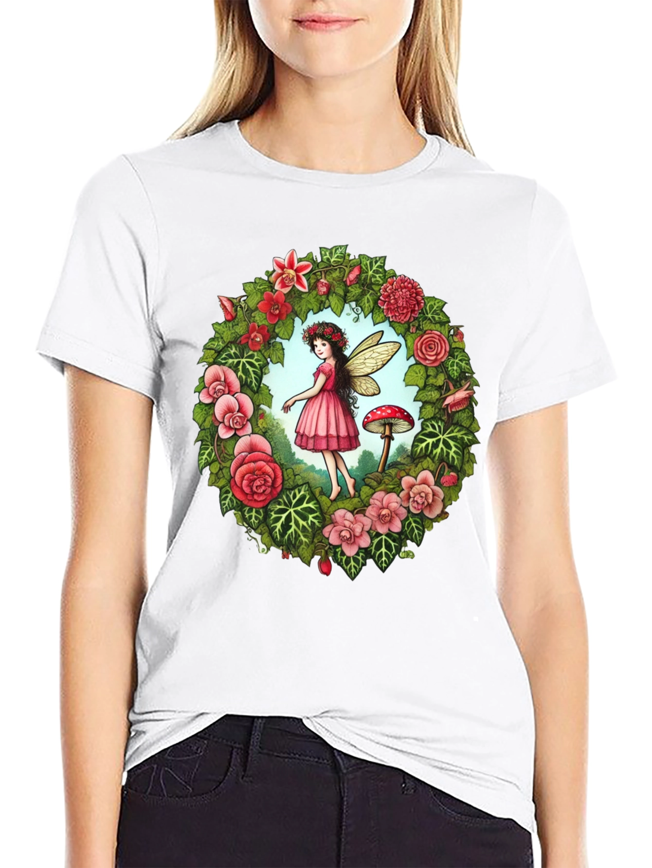 Fairy Ring Graphic Tee - Nature Lover T-Shirt