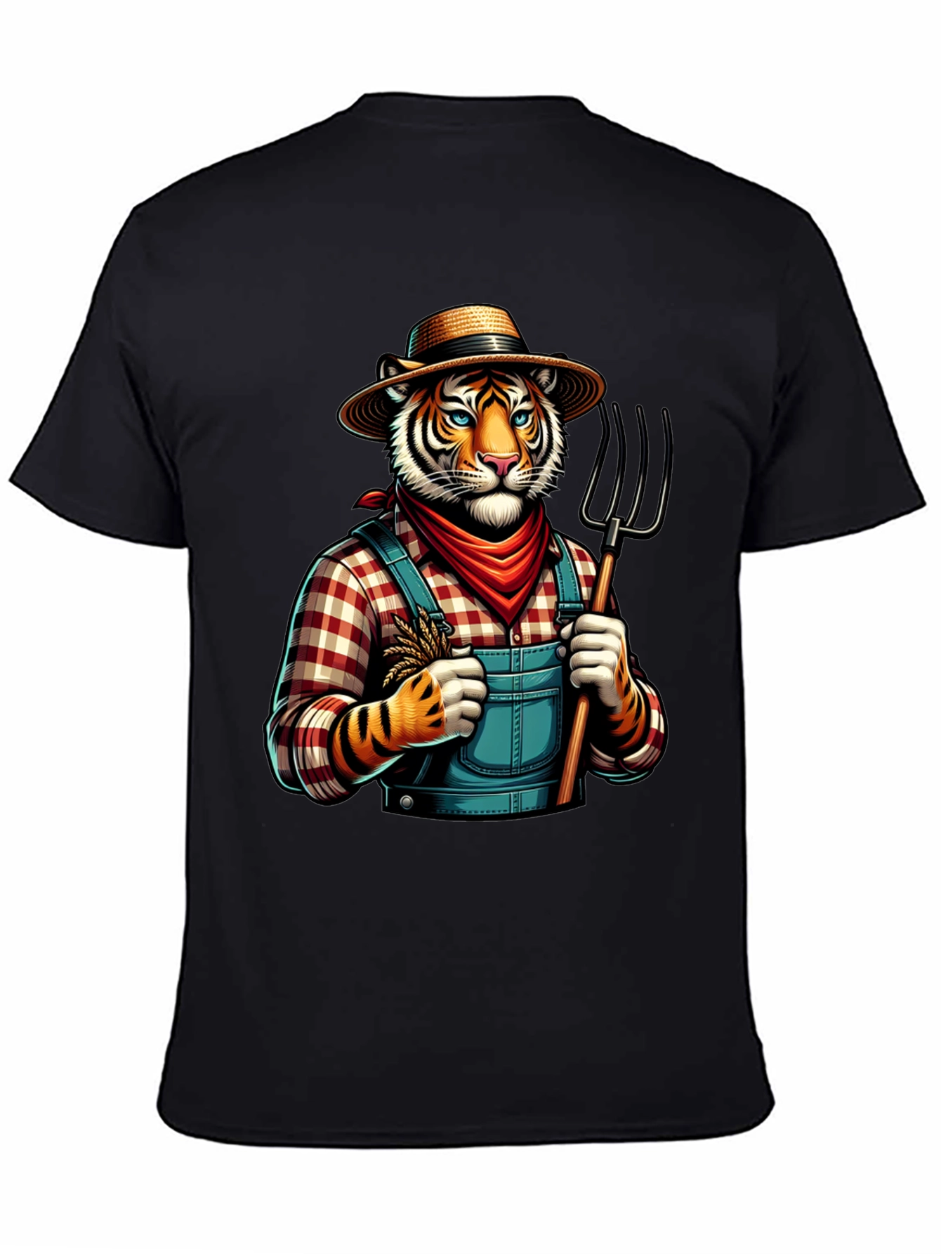 Tiger Farmer Graphic Tee