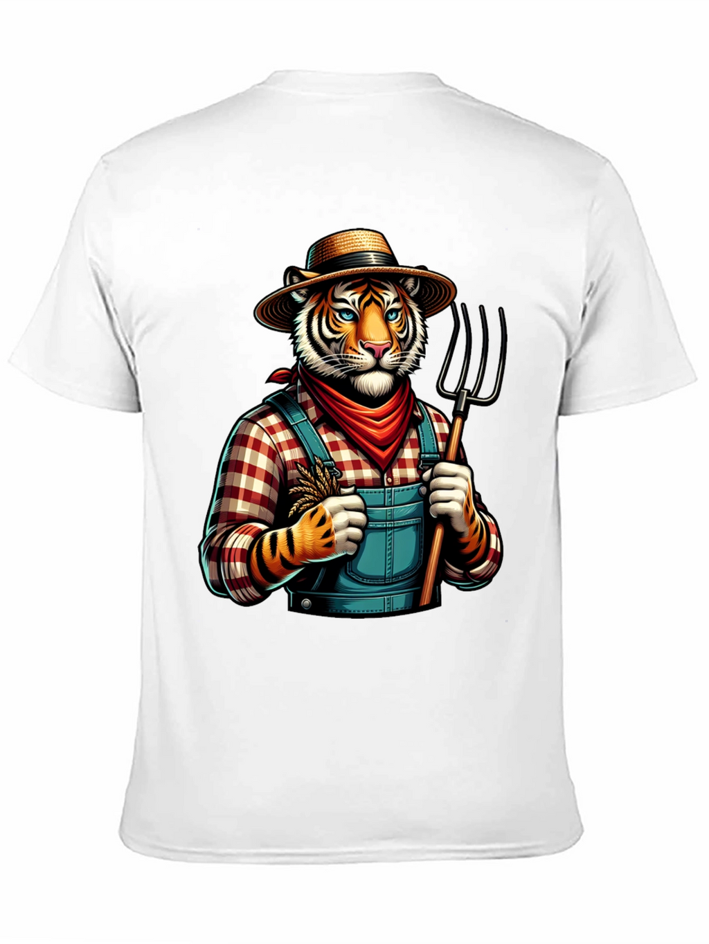 Tiger Farmer Graphic Tee