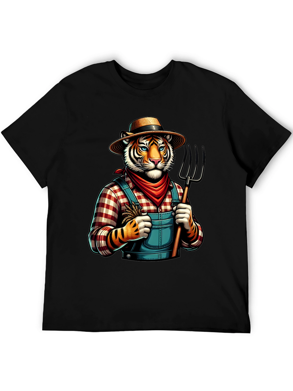 Tiger Farmer Graphic Tee