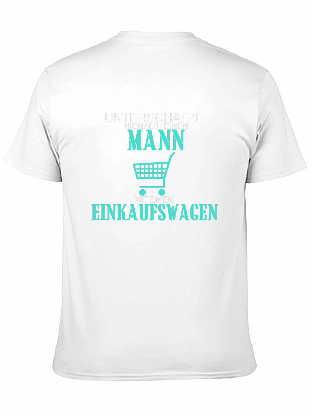 Mens Never Underestimate a Man Black Graphic T-Shirt