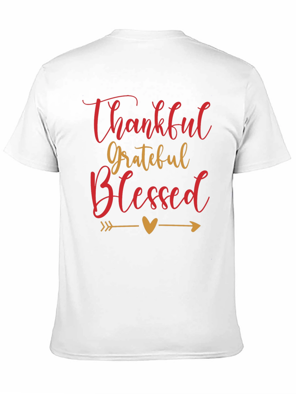 Thankful Grateful Blessed Graphic Tee