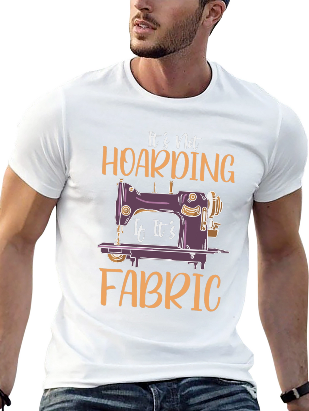 Its Not Hoarding Fabric T-Shirt