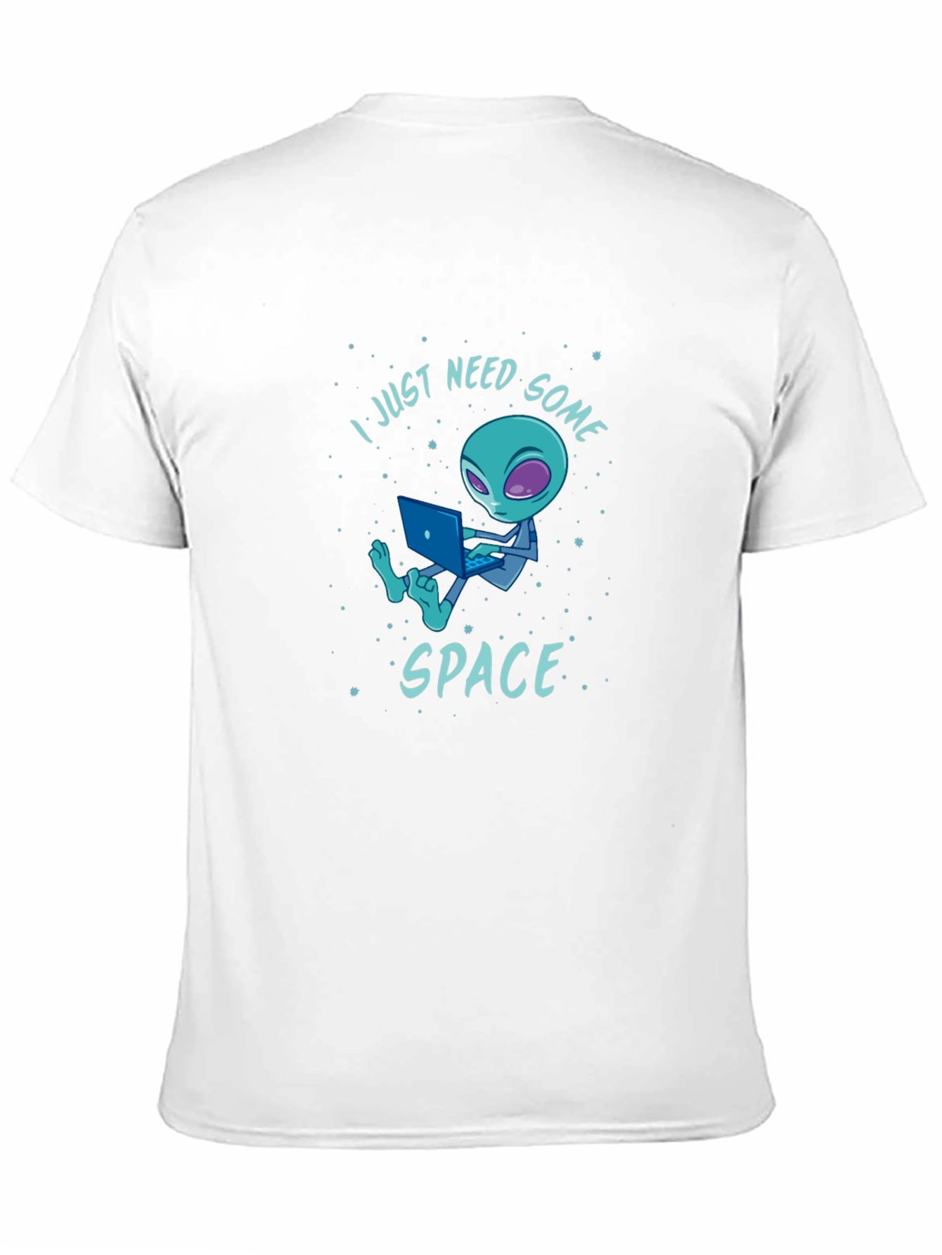I Just Need Some Space Alien Graphic T-Shirt