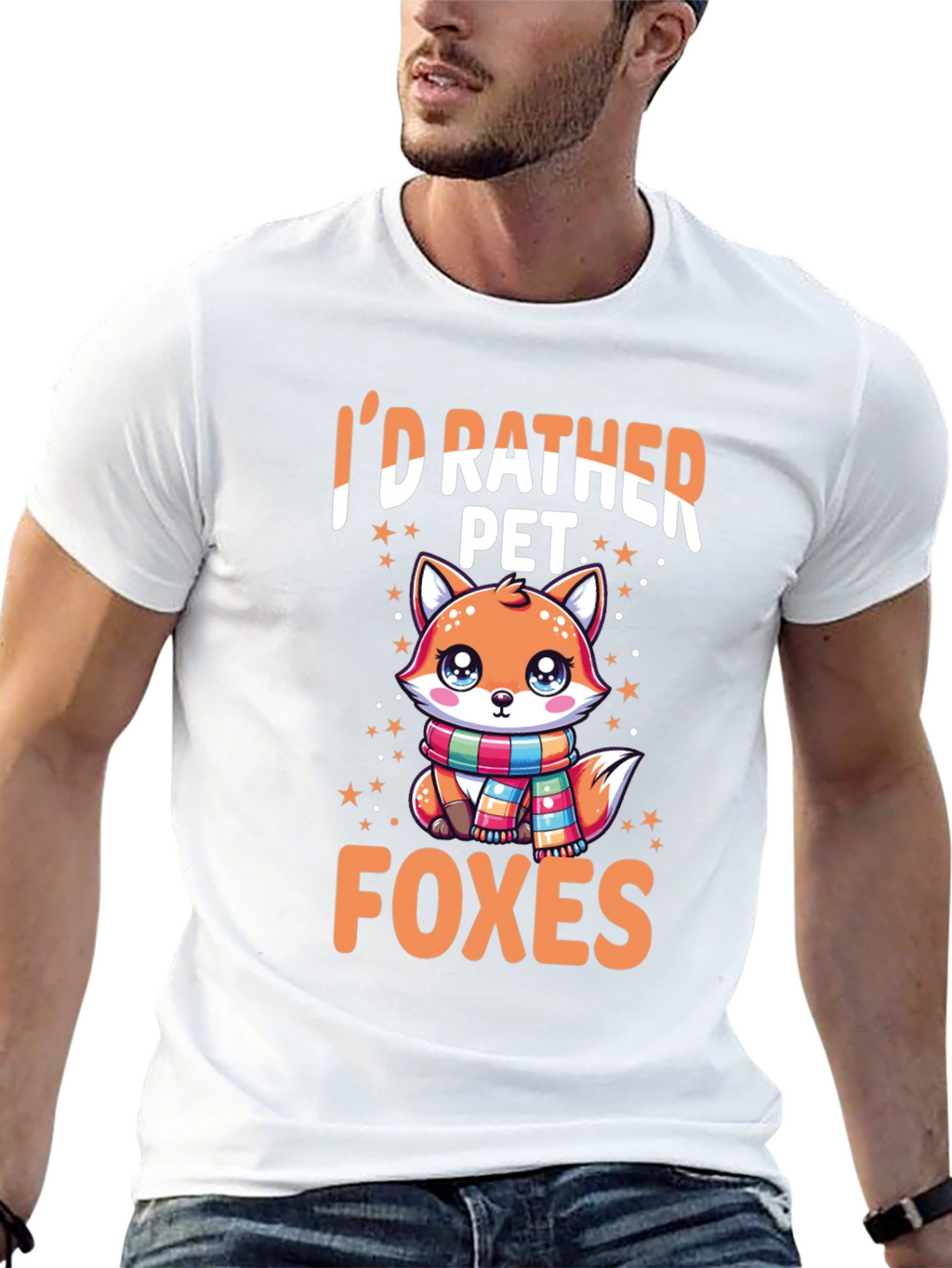 Id Rather Pet Foxes T-Shirt