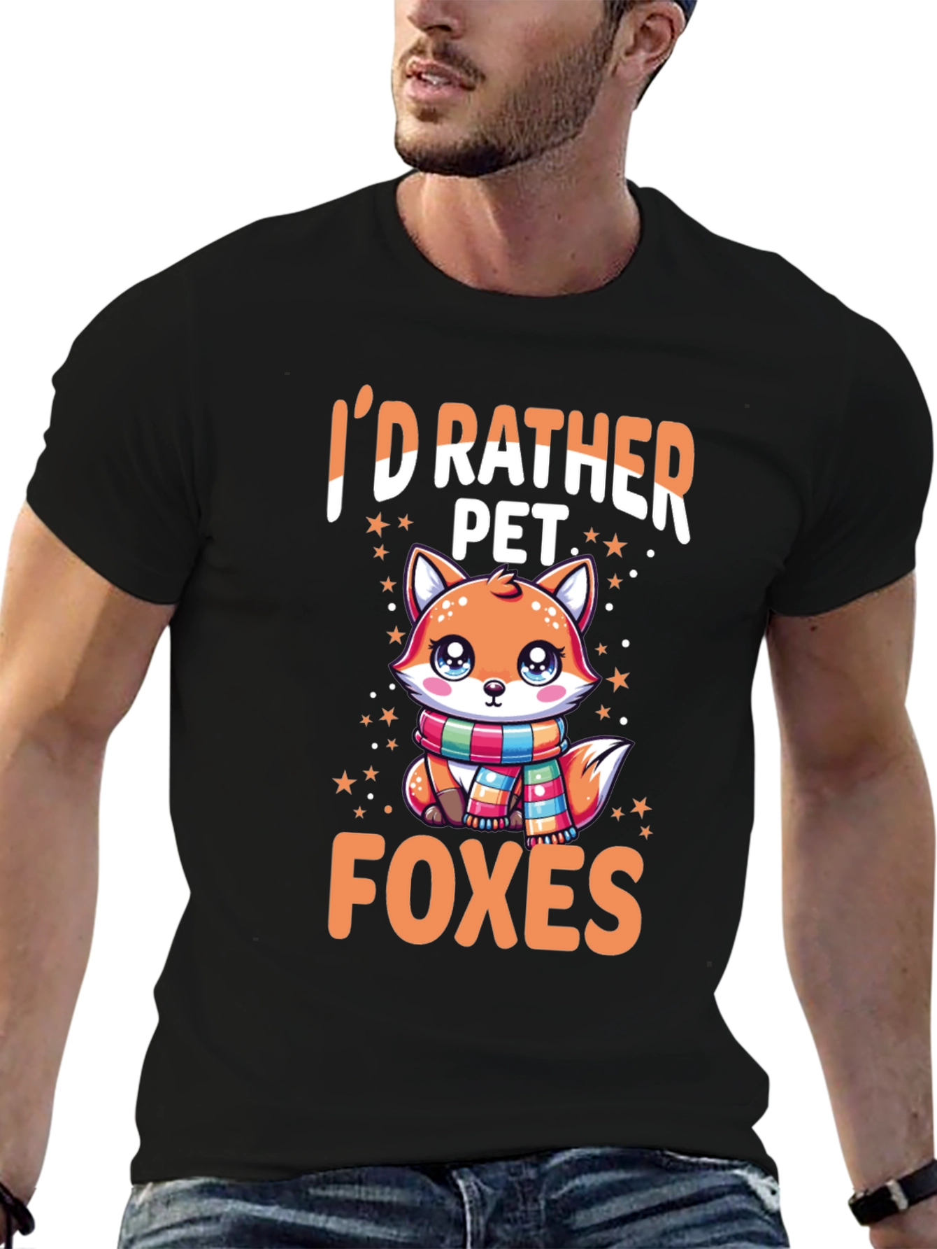 Id Rather Pet Foxes T-Shirt