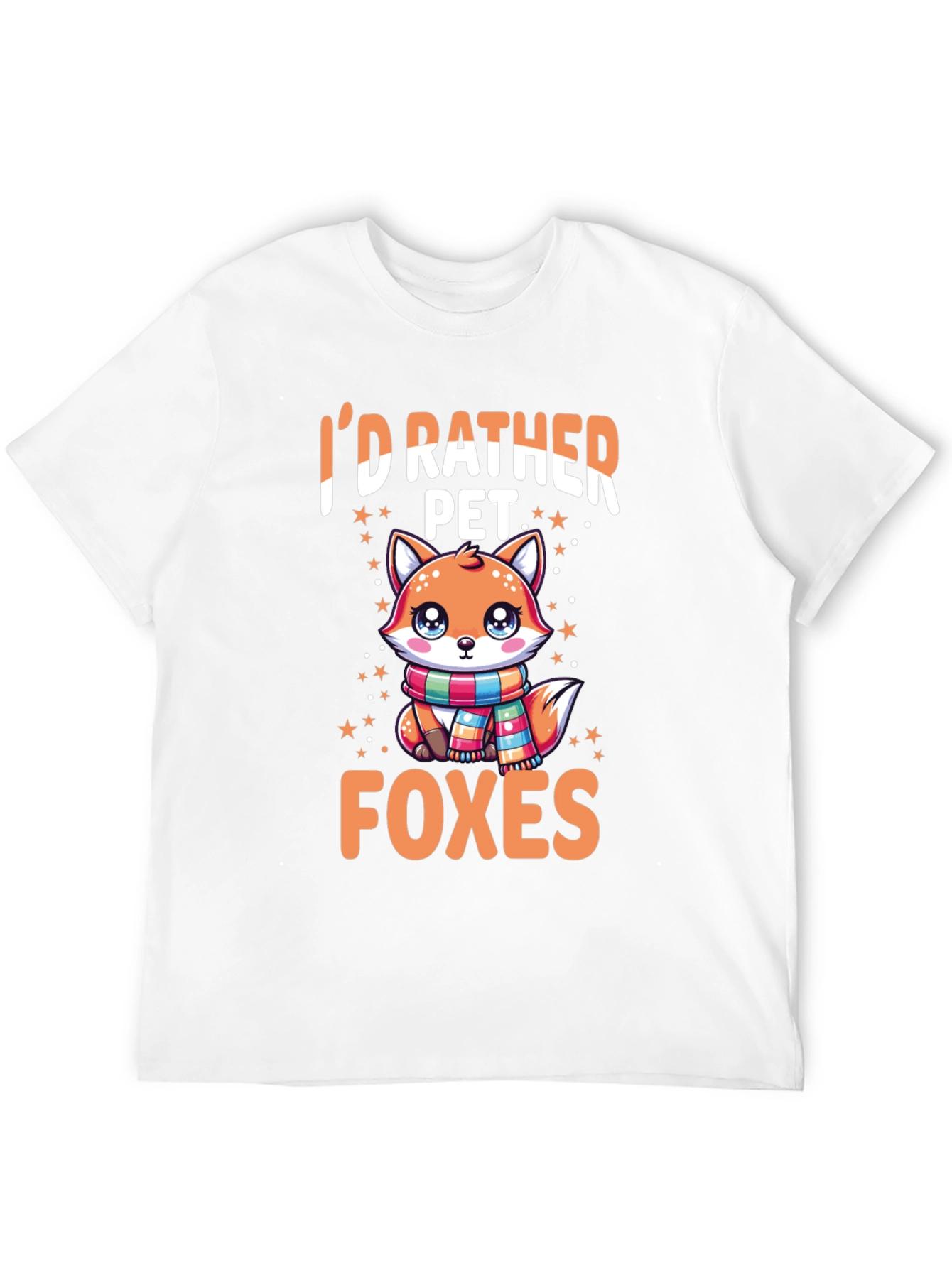 Id Rather Pet Foxes T-Shirt