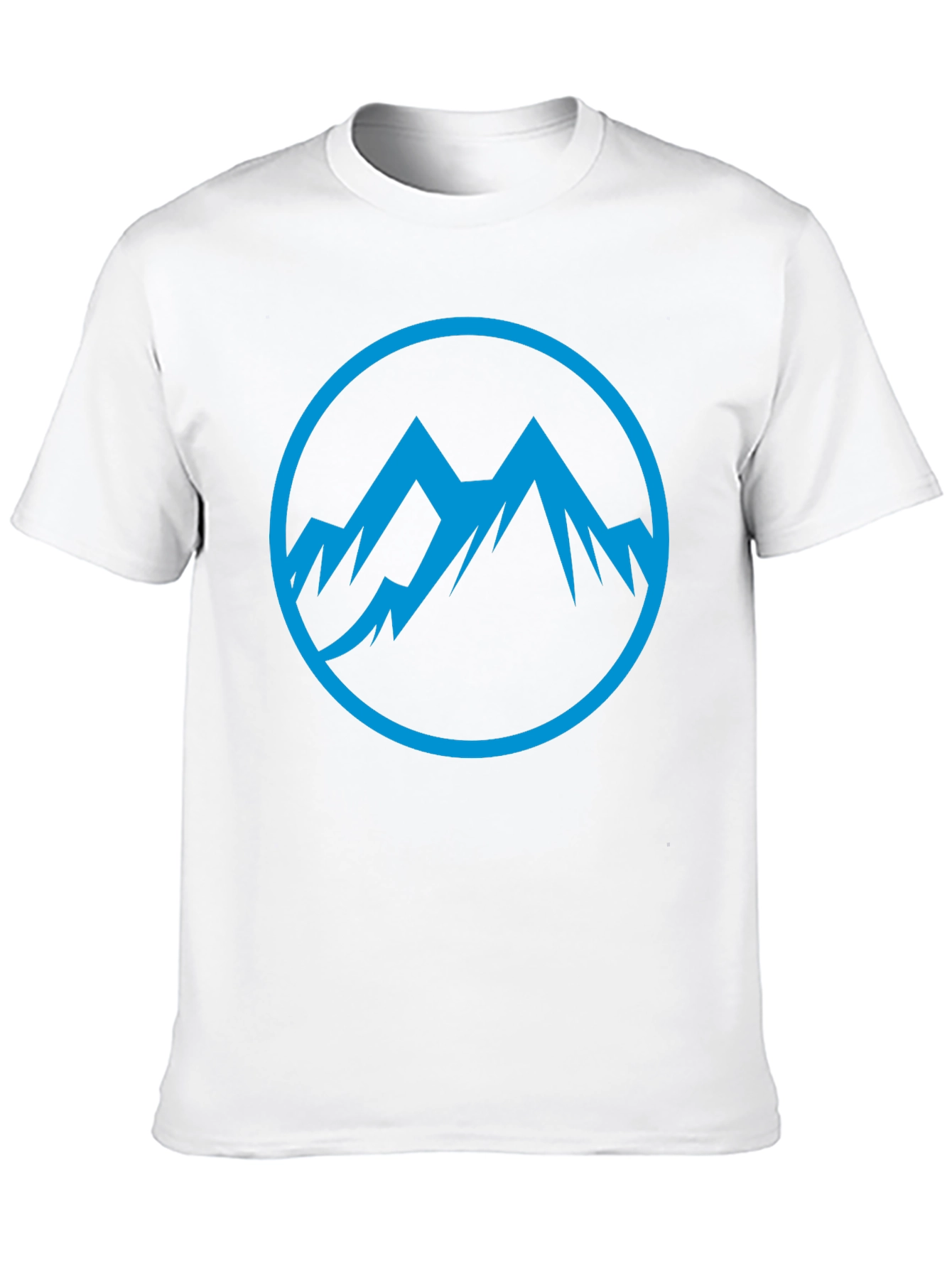 Mountain Peak Graphic Tee - Black