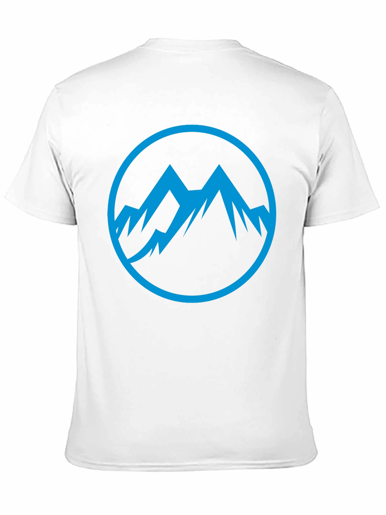 Mountain Peak Graphic Tee - Black