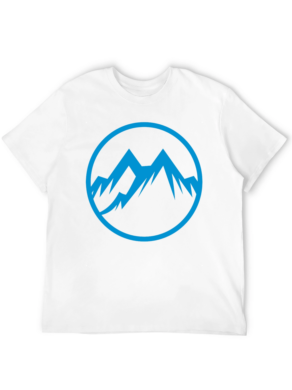 Mountain Peak Graphic Tee - Black