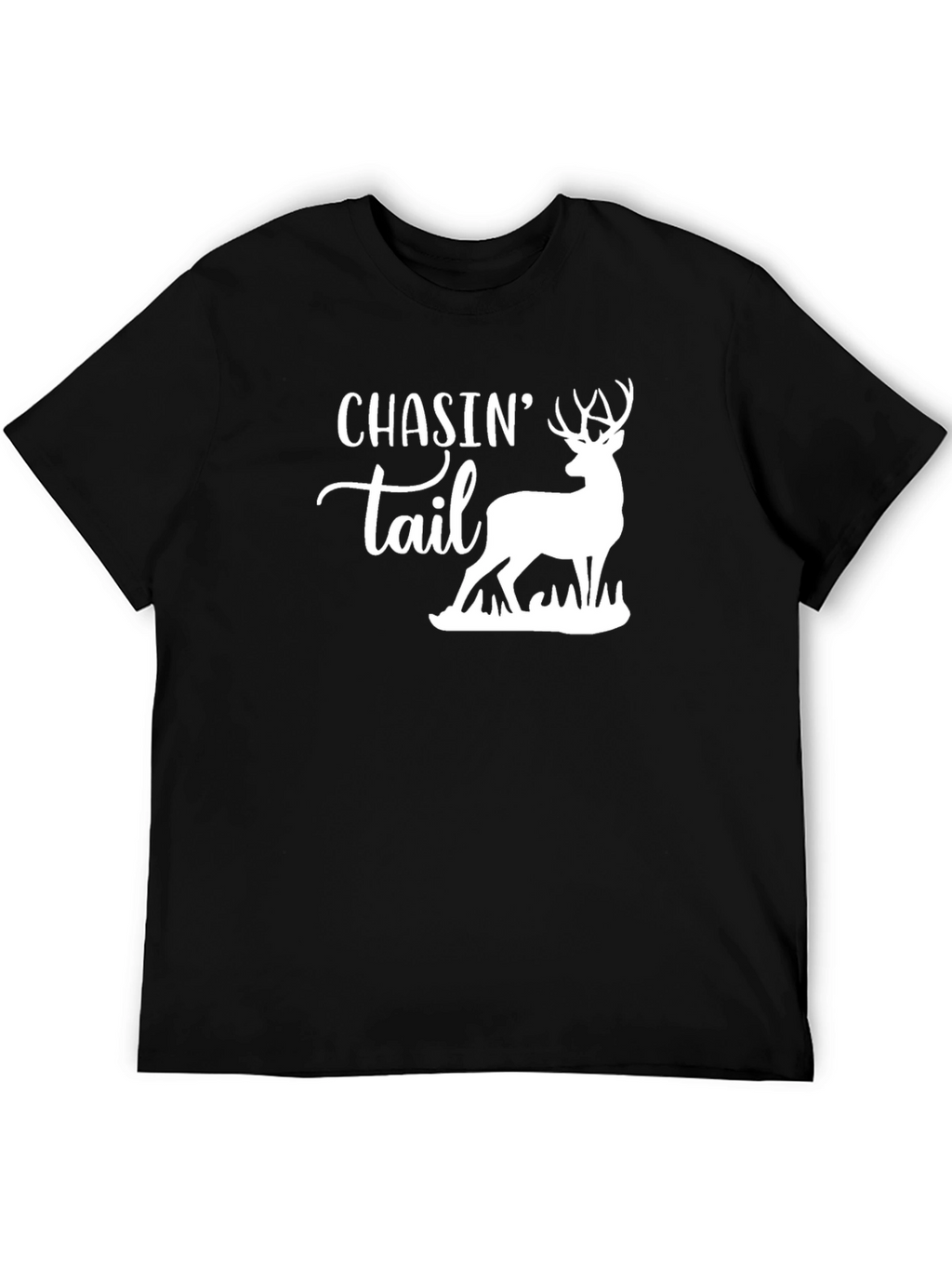 Chasin Tail Deer Graphic Tee - Black