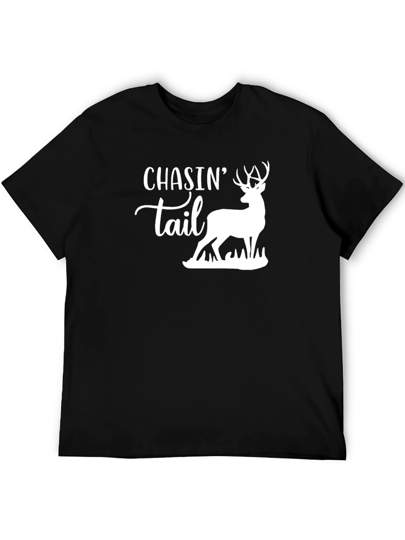 Chasin Tail Deer Graphic Tee - Black