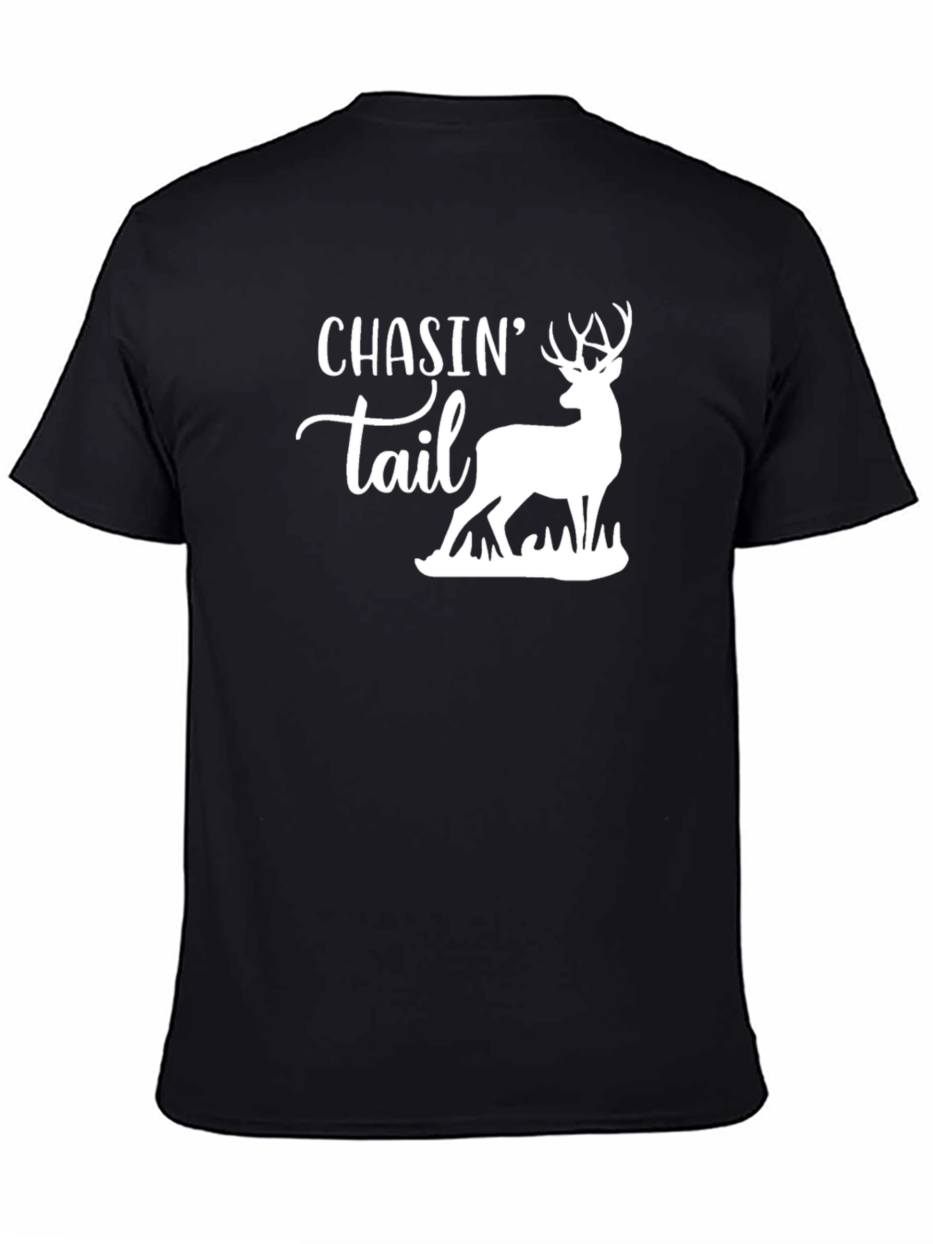 Chasin Tail Deer Graphic Tee - Black