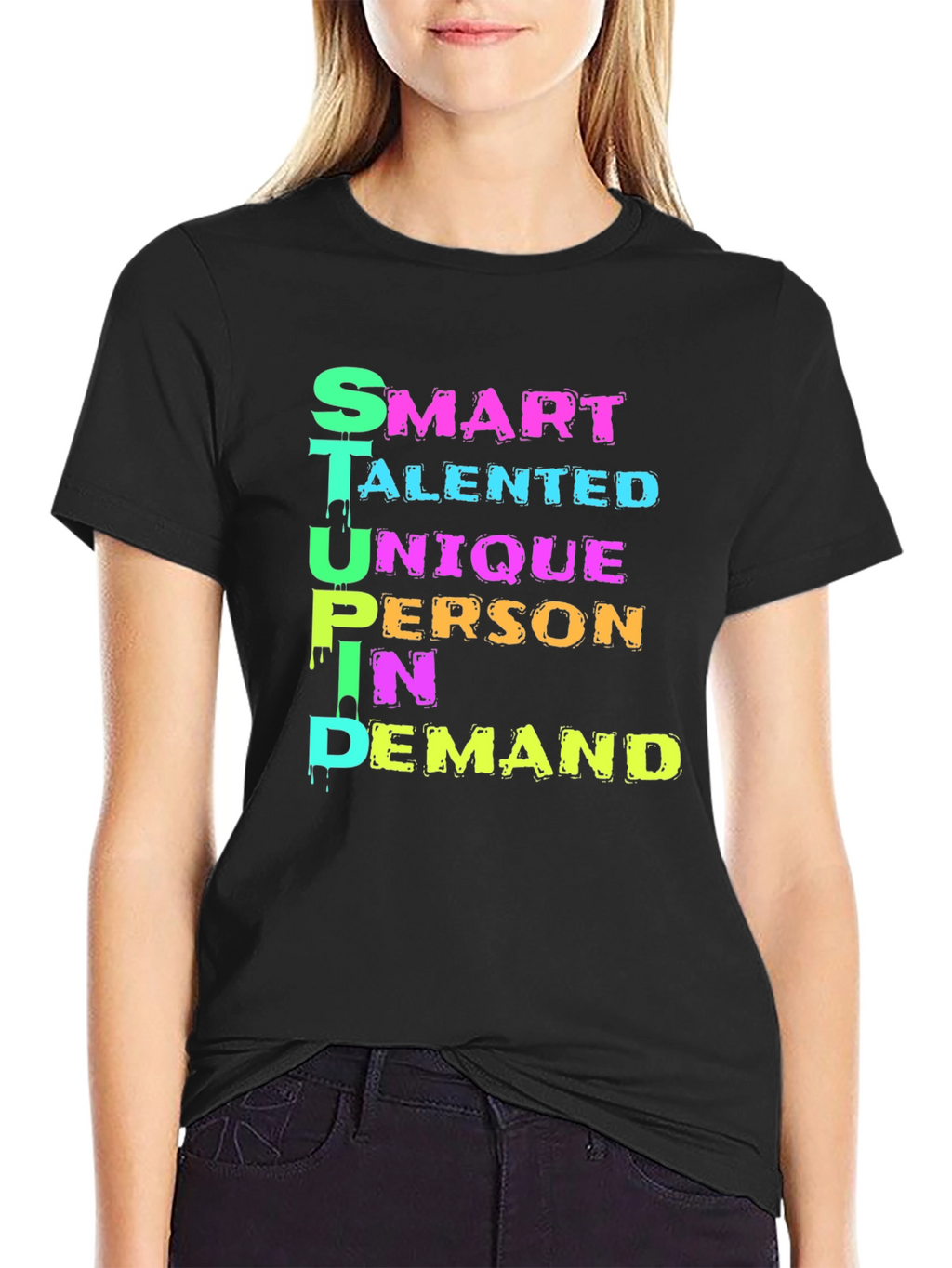 Funny S.T.U.P.I.D. Definition T-Shirt