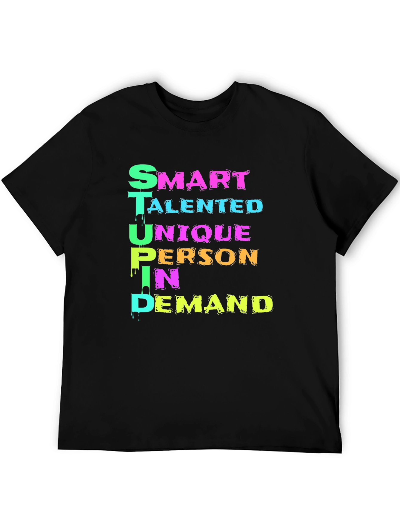 Funny S.T.U.P.I.D. Definition T-Shirt