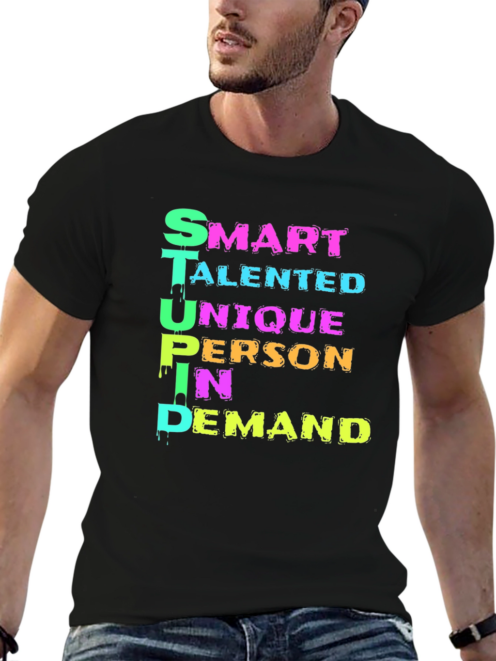 Funny S.T.U.P.I.D. Definition T-Shirt