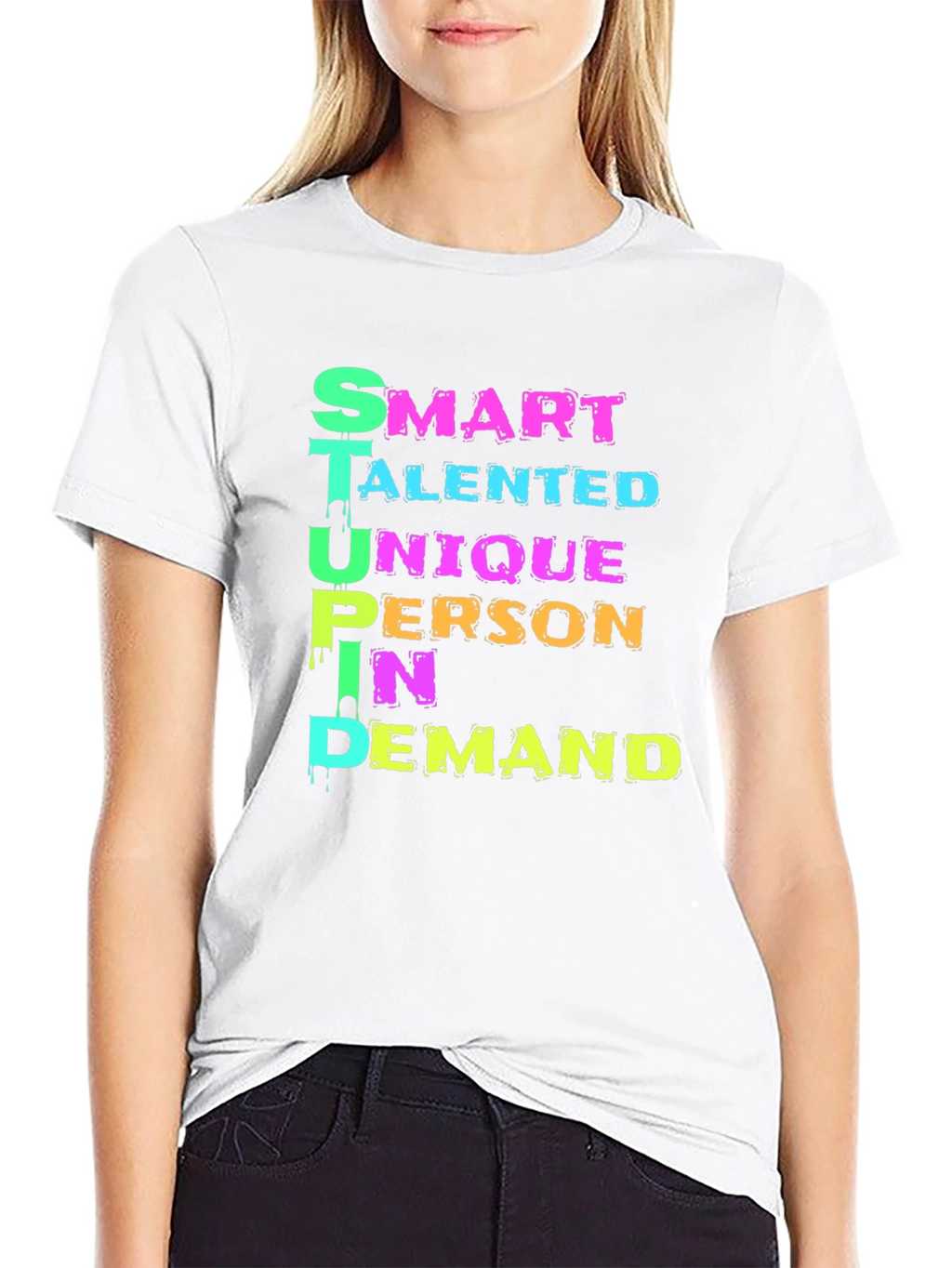 Funny S.T.U.P.I.D. Definition T-Shirt