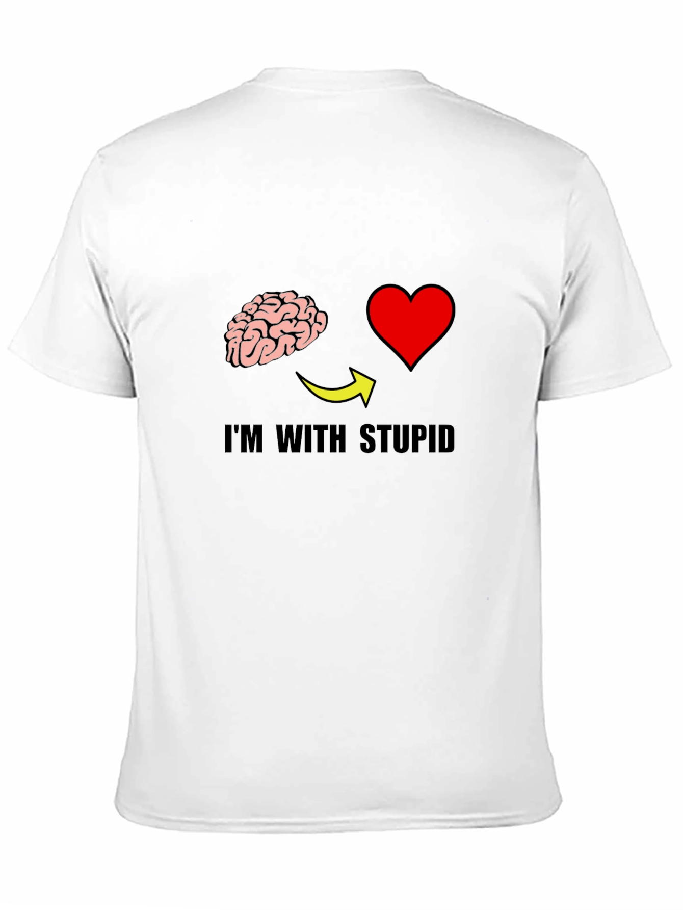 Im With Stupid Graphic T-Shirt