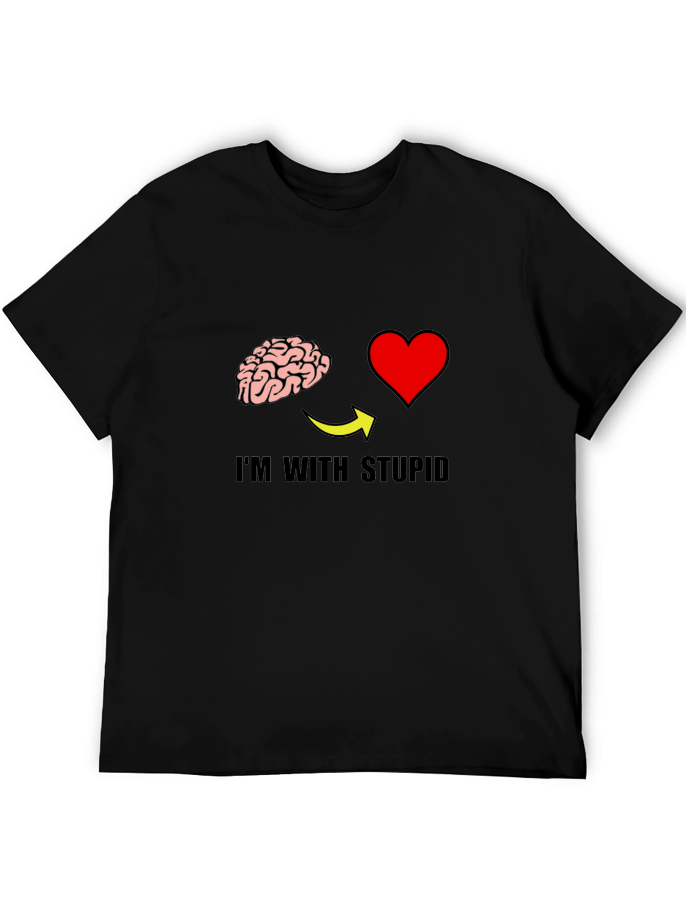 Im With Stupid Graphic T-Shirt