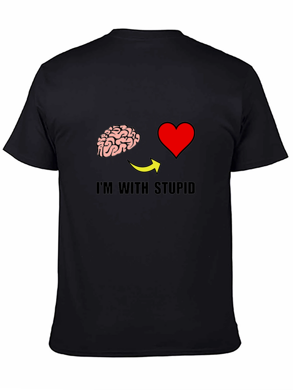Im With Stupid Graphic T-Shirt