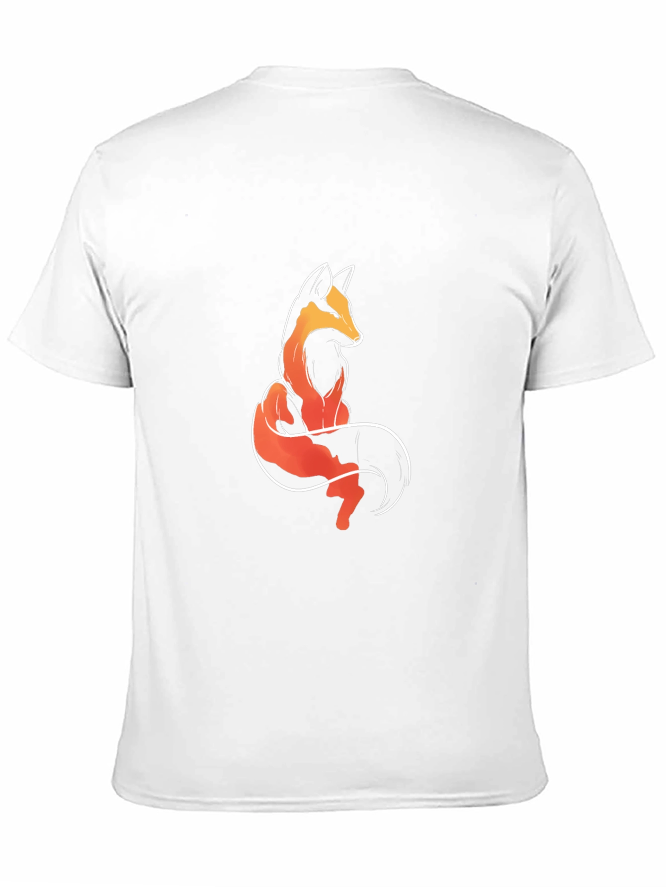 Fox Graphic Tee - Stylish Mens Black T-Shirt