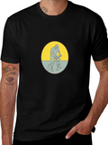 Construction Worker Graphic Tee - Black