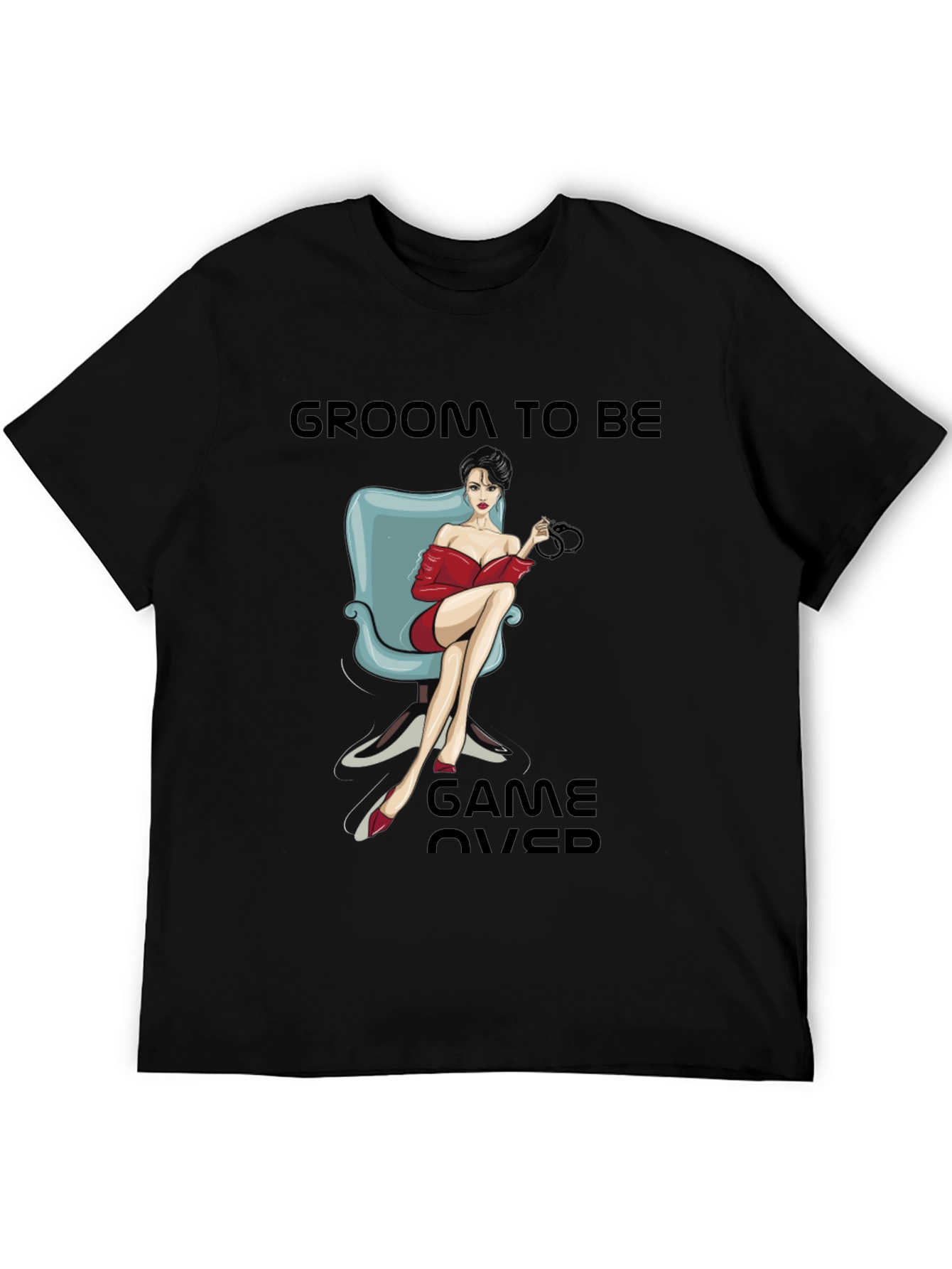 Groom To Be Game Over T-Shirt Novelty