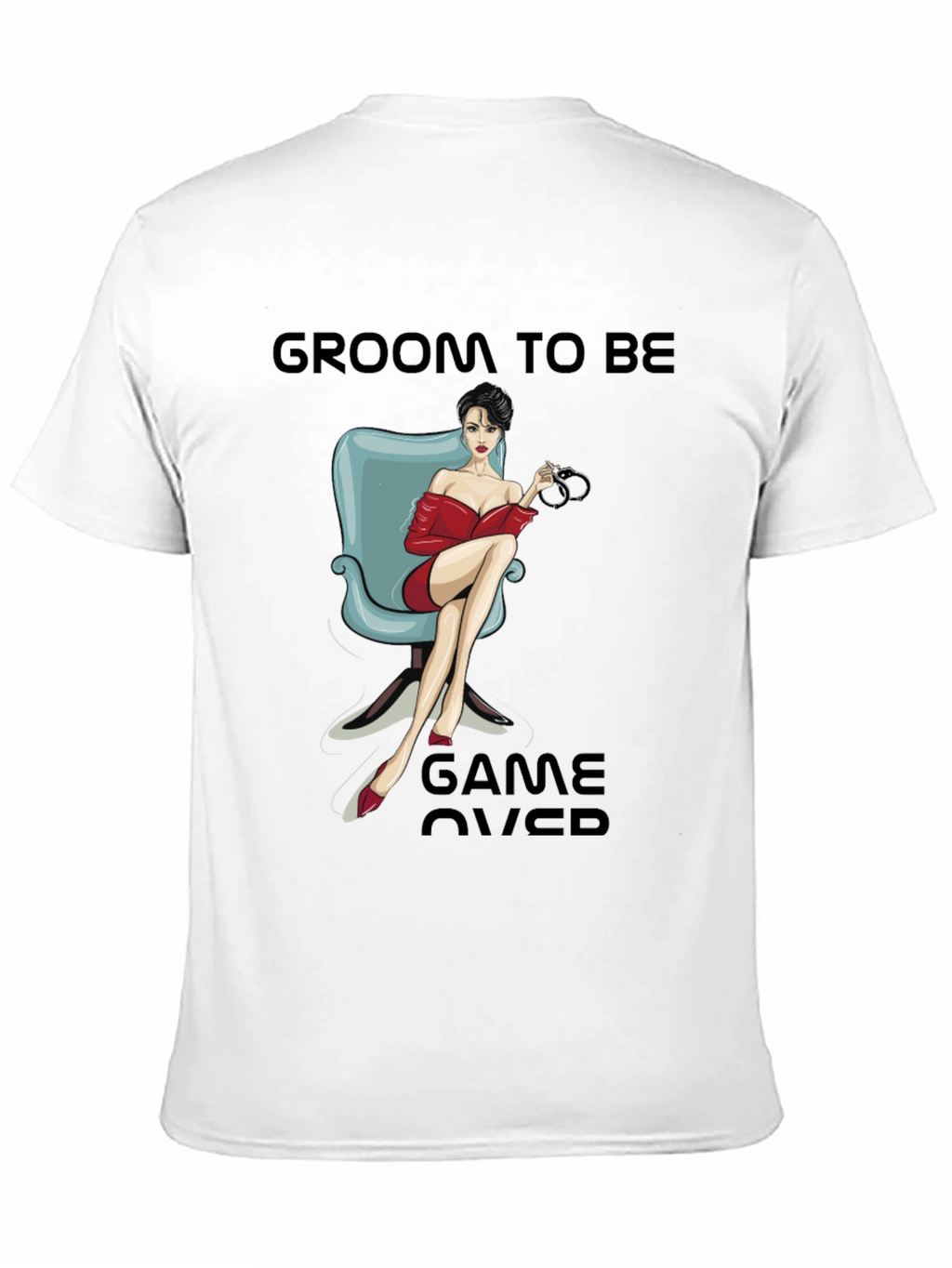 Groom To Be Game Over T-Shirt Novelty