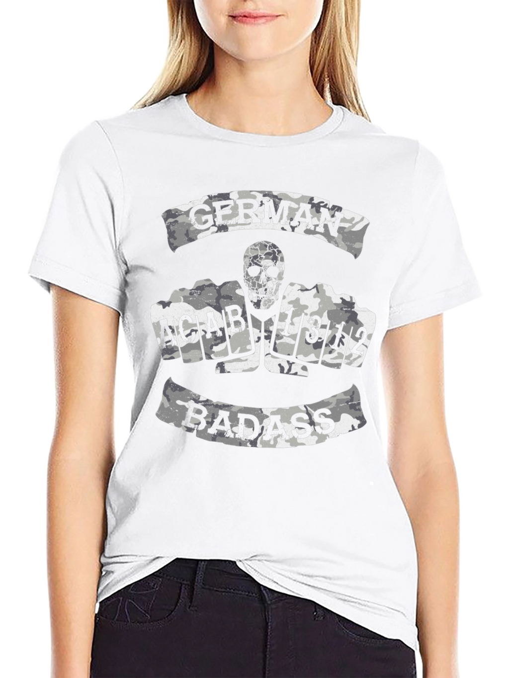 German Badass ACAB 1312 Graphic T-Shirt