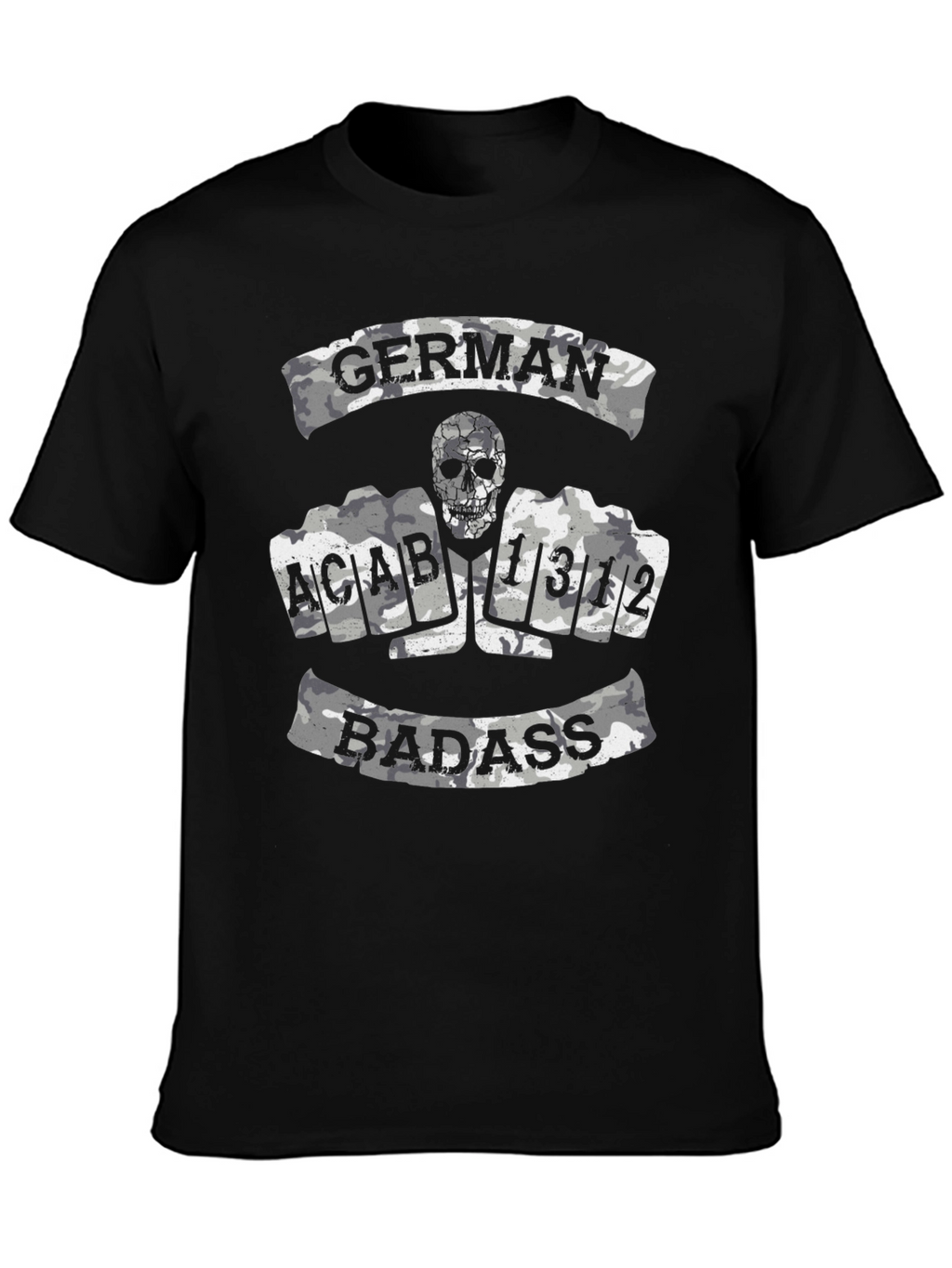German Badass ACAB 1312 Graphic T-Shirt