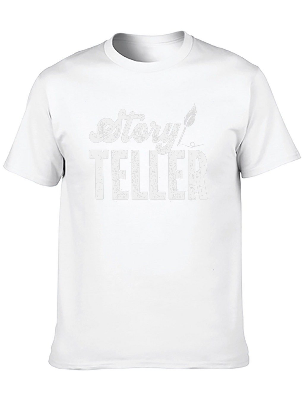 Story Teller Graphic T-Shirt - Black Cotton Tee