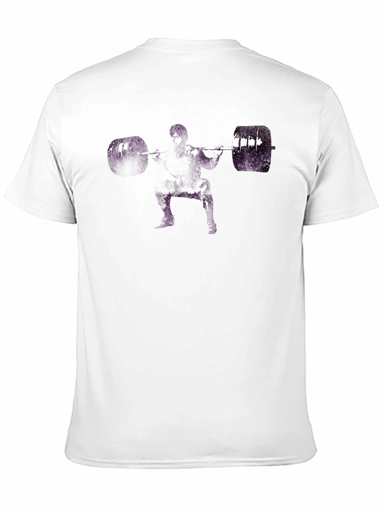 Weightlifter Graphic T-Shirt - Black