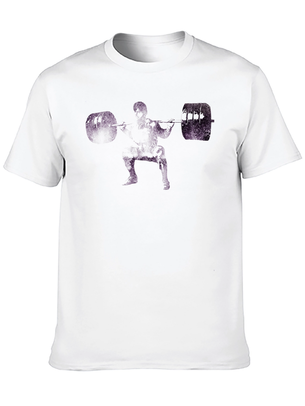 Weightlifter Graphic T-Shirt - Black