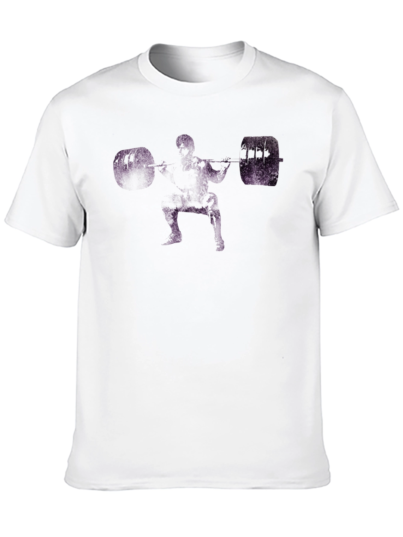 Weightlifter Graphic T-Shirt - Black