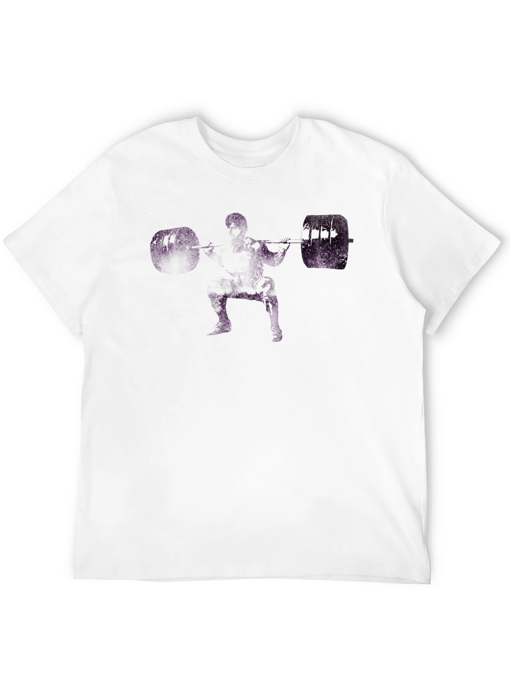 Weightlifter Graphic T-Shirt - Black