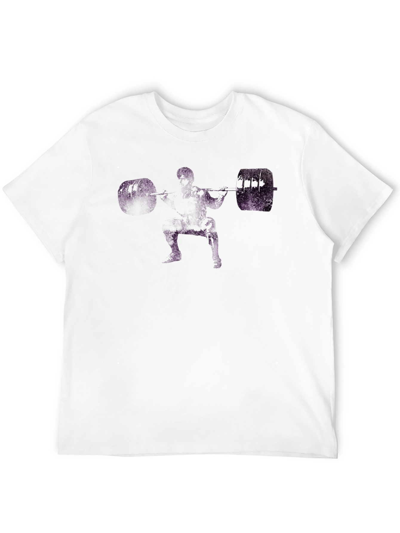 Weightlifter Graphic T-Shirt - Black