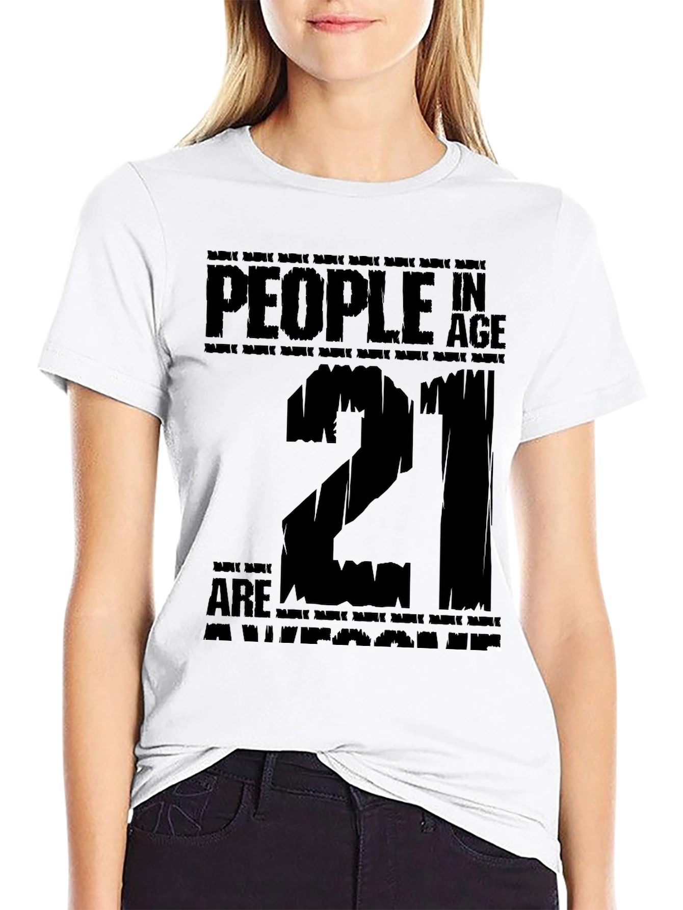 Awesome 21 Year Old Birthday Gift T-Shirt