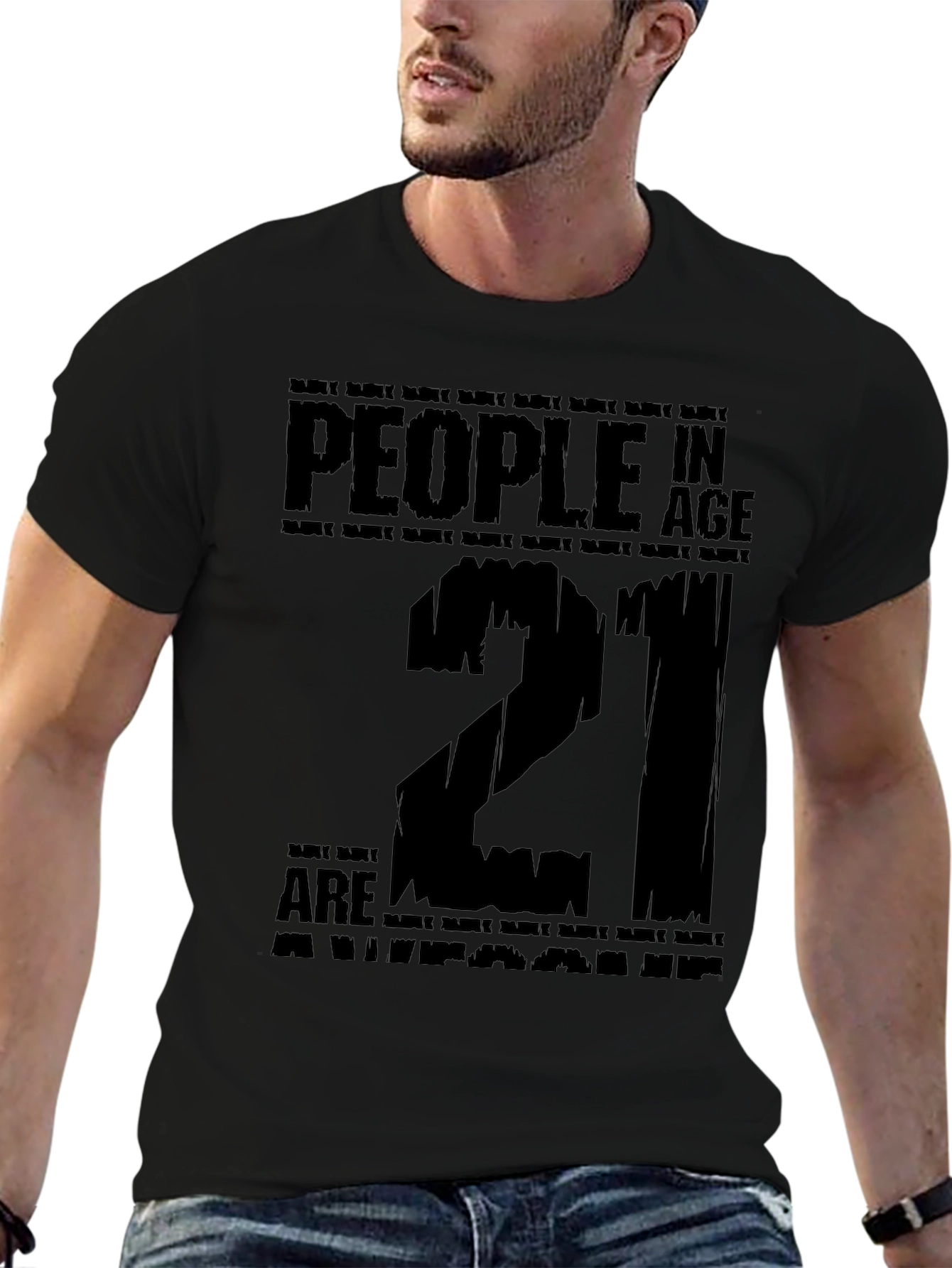 Awesome 21 Year Old Birthday Gift T-Shirt