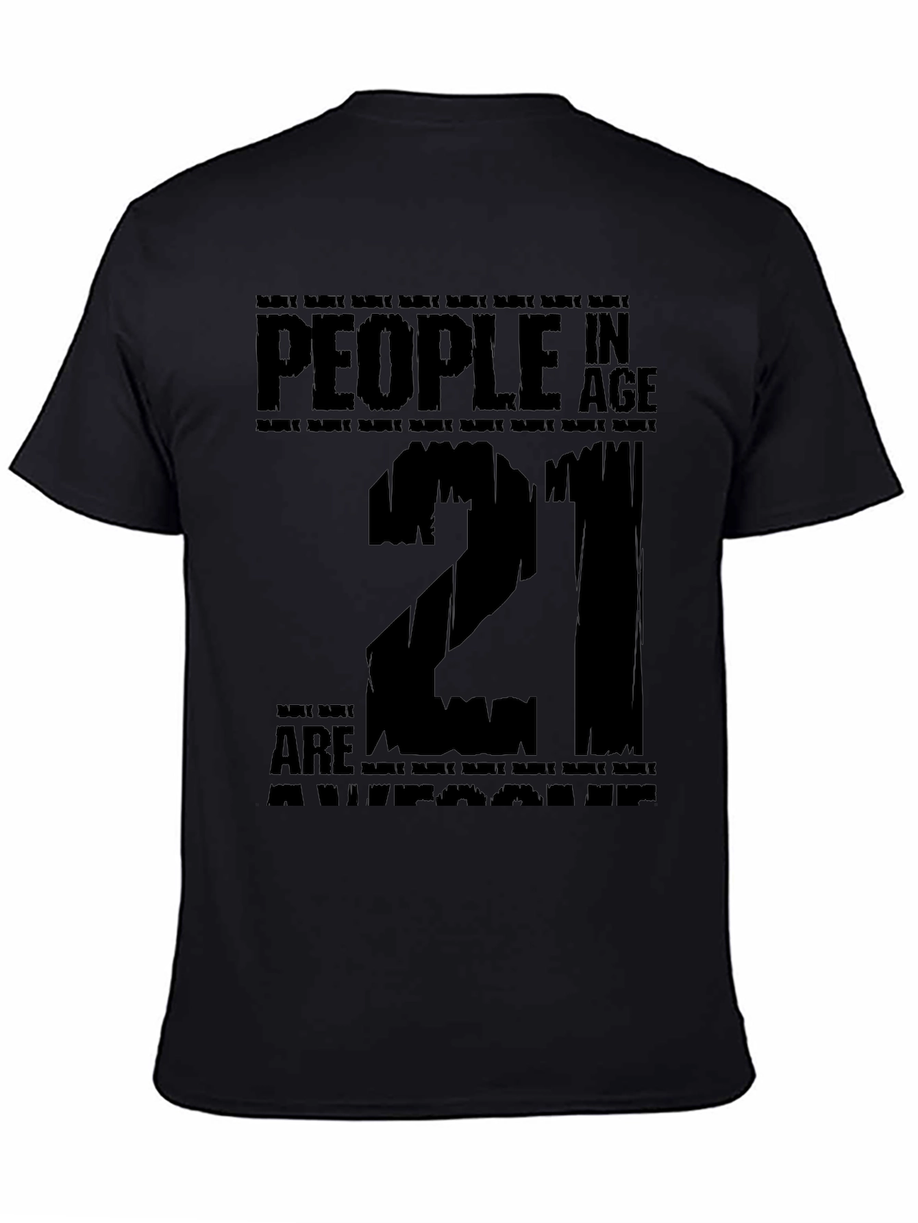 Awesome 21 Year Old Birthday Gift T-Shirt